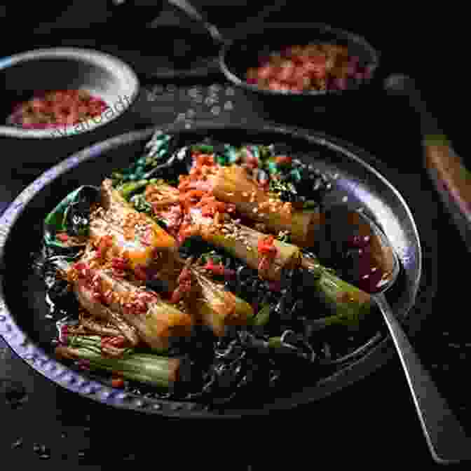 A Captivating Photograph Of Kimchi, Showcasing Its Vibrant Red Color And Tantalizing Texture. Korean Takeout Cookbook: Favorite Korean Takeout Recipes To Make At Home