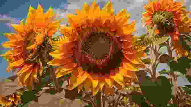 A Mature Sunflower In Full Bloom, Its Golden Petals Reaching Towards The Sky. The Sunflower: The Lifecycle Of A Sunflower For Children (Inquiring Minds)