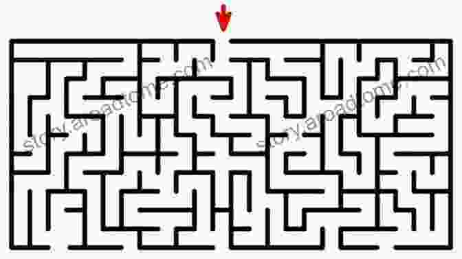 A Maze With A Black Path Leading From The Start To The Finish. Challenge Of Mazes For Kids 8 12: 70 Fun Mazes To Support Concentration And Problem Solving Skills