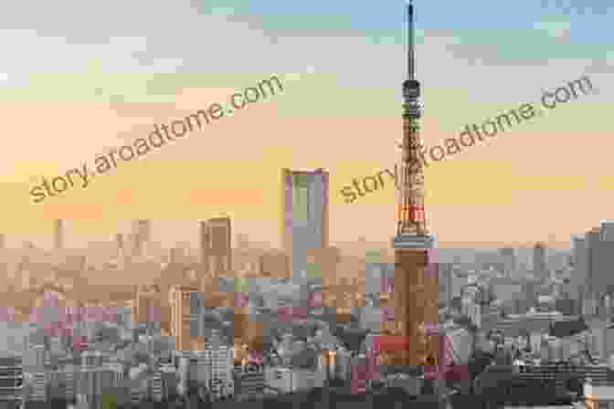 A Panoramic View Of Tokyo's Cityscape, Showcasing Its Towering Skyscrapers And The Iconic Tokyo Tower. Japanese Tokyo Scenery Part 13: Tokyo Landscape