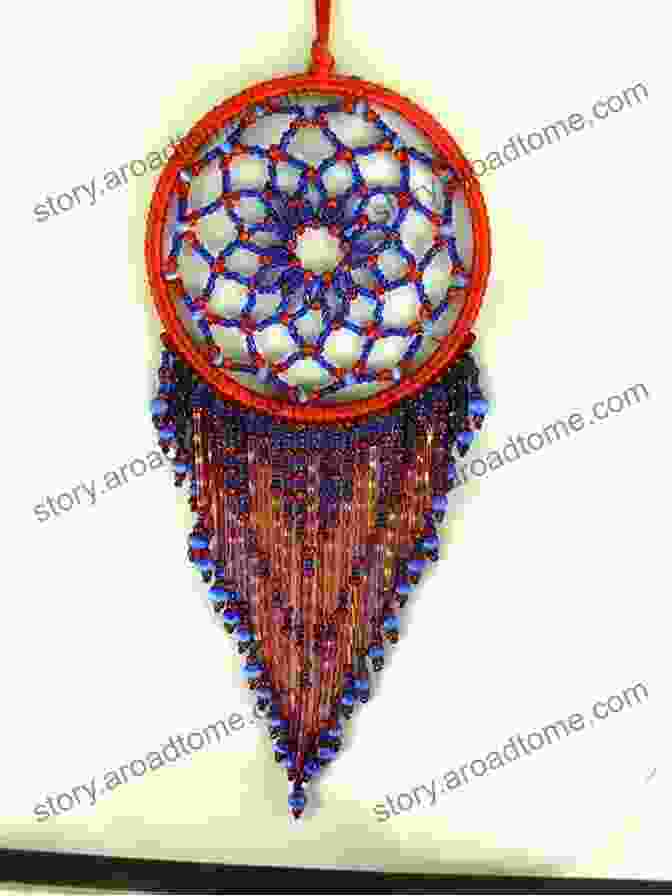 A Person Adding Beads To A Dreamcatcher DREAMCATCHER: STEP BY STEP INSTRUCTIONS FOR BEGINNERS