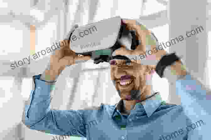 A Person Taking Off A VR Headset, With A Look Of Newfound Understanding And Awe. The Story Of Philosophy: Get Real A Philosophical Adventure In Virtual Reality: Spiritual Meaning Of Karma