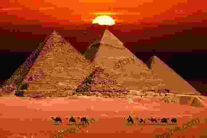 A Photograph Of The Great Pyramids Of Giza At Sunset A Peek Photography Into History: A Journey Through Photography And Its Connection To Psychology