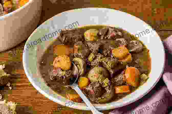 A Simmering Pot Of Venison Stew, Its Rich Aroma Filling The Kitchen The Art Of Cooking Wild Game: Enjoying Food As Fresh As The Land