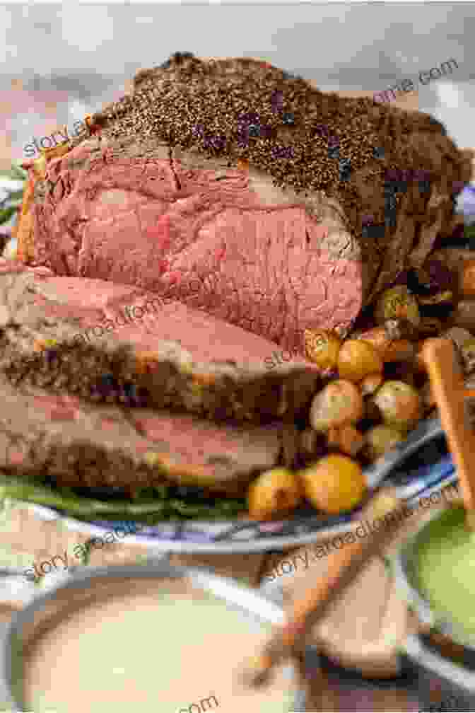 A Sizzling Prime Rib Roast, Cooked To Perfection With A Golden Brown Crust. What S For Dinner?: Beef Recipes To Keep You Full At Night