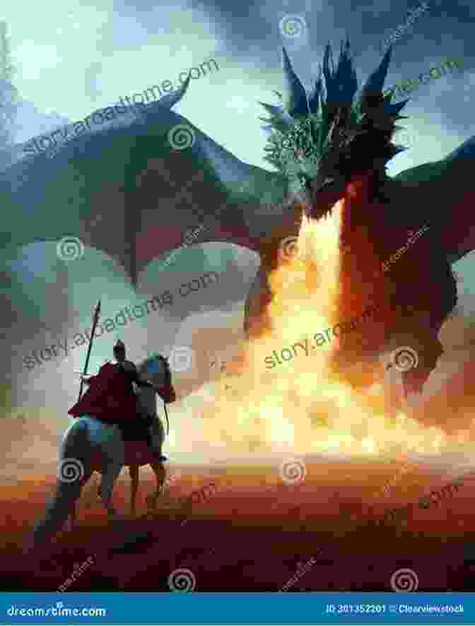 A Valiant Knight On Horseback Facing A Fire Breathing Dragon Math And Magic In Camelot (Math And Magic Adventures 2)