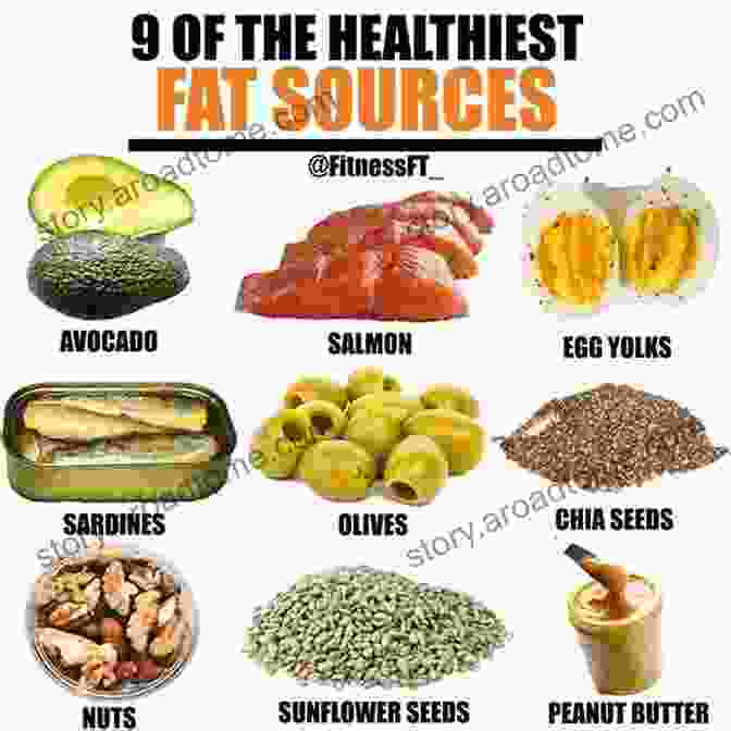 A Variety Of Healthy Fats, Oils, And Cholesterol Sources Displayed On A Colorful Background Fats That Heal Fats That Kill: The Complete Guide To Fats Oils Cholesterol And Human Health