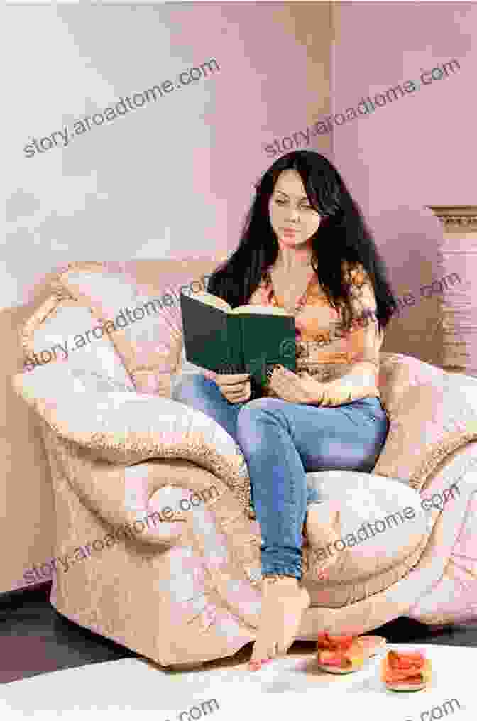 A Woman Sits In A Cozy Armchair, Her Legs Curled Up And A Book Open In Her Hands. She Is Engrossed In The Words, Her Face Expression A Mix Of Wonder And Inspiration. Eanthe A Tale Of The Druids And Other Poems