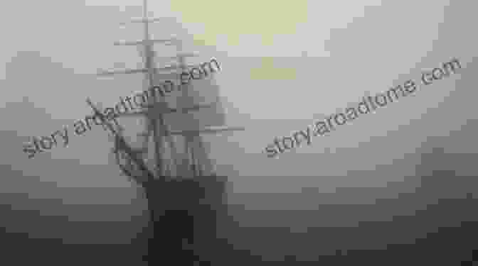 An Eerie Photograph Of A Derelict Ship, Its Sails Billowing In The Wind The Mystery Of The Bermuda Triangle (The Mystery 11)