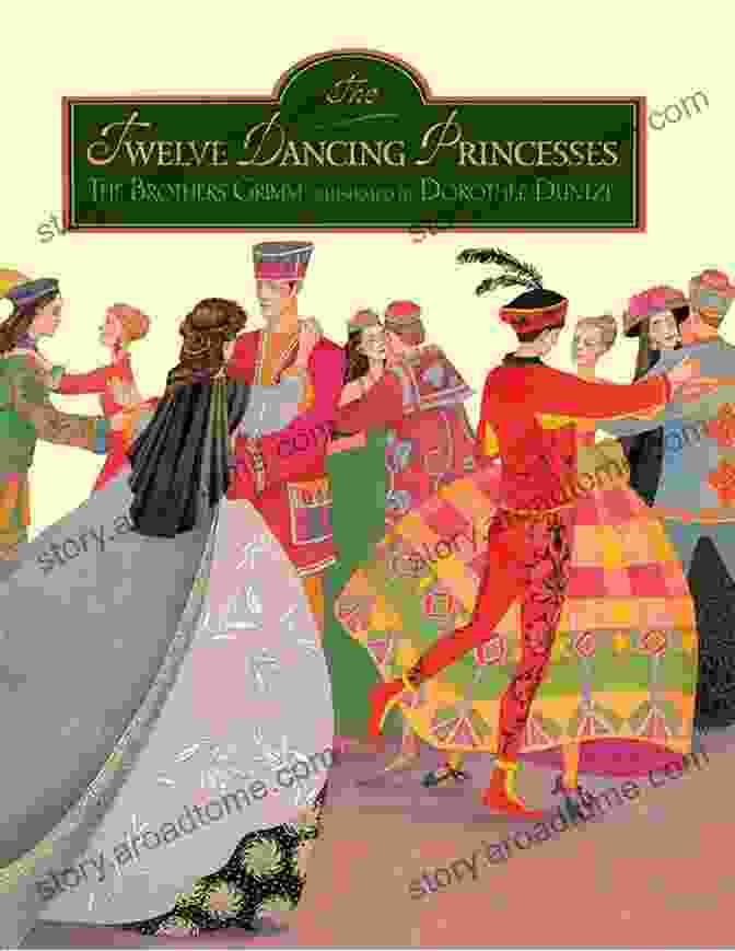 An Ethereal Illustration Of Twelve Graceful Princesses Dancing Amidst A Moonlit Forest, Their Movements Reminiscent Of A Forgotten Dream. Revel: Twelve Dancing Princesses Retold (Romance A Medieval Fairytale 4)