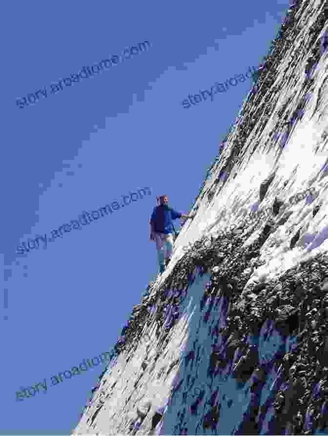 An Image Of A Person Hiking Up A Steep Mountain, Representing The Parable Of The Mountain The Parables Of Kryon Lee Carroll