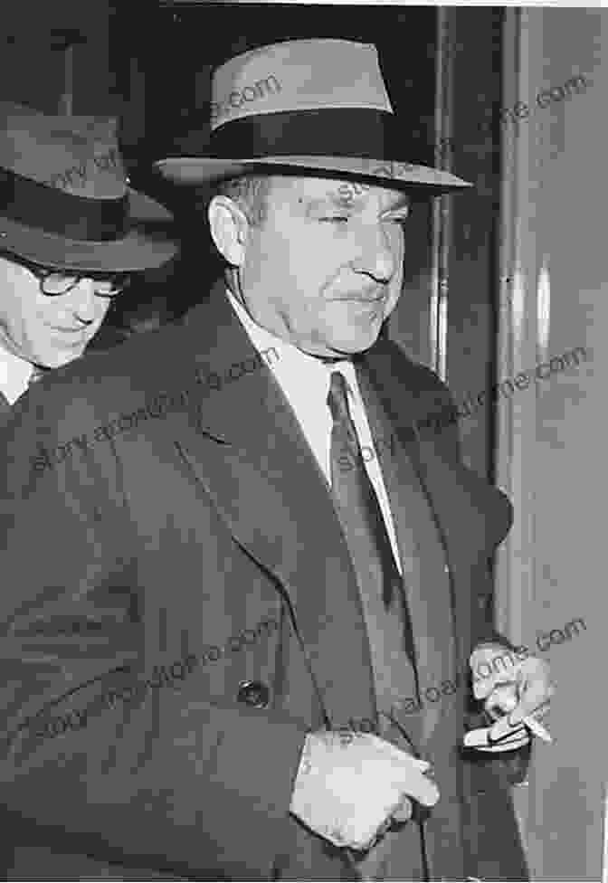 Black And White Photo Of Frank Costello, A Portly Man With A Fedora And Overcoat, Walking Down A New York City Street Uncle Frank: The Biography Of Frank Costello