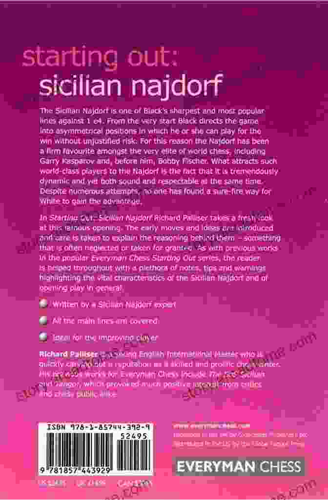 Book Cover Of Starting Out: Sicilian Najdorf By Richard Palliser Starting Out: Sicilian Najdorf Richard Palliser