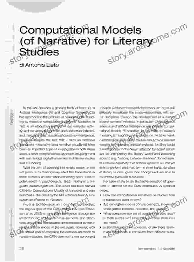 Computational Models Uncover The Intricate Structures Of Literary Works. Literary Simulation And The Digital Humanities: Reading Editing Writing