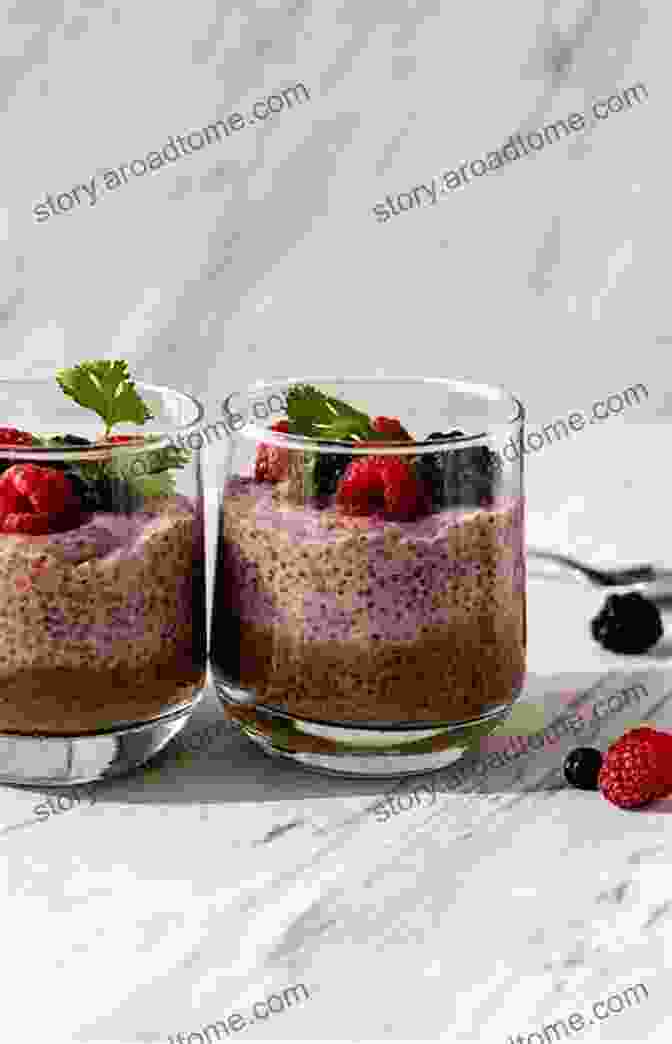 Dark Chocolate Chia Seed Pudding Topped With Fresh Raspberries And Cacao Nibs Hello 200 Chia Seed Recipes: Best Chia Seed Cookbook Ever For Beginners Chia Pudding Cookbook Dark Chocolate Cookbook Flax Seed Cookbook Sunflower Seed Cookbook Chia Seed Recipes 1