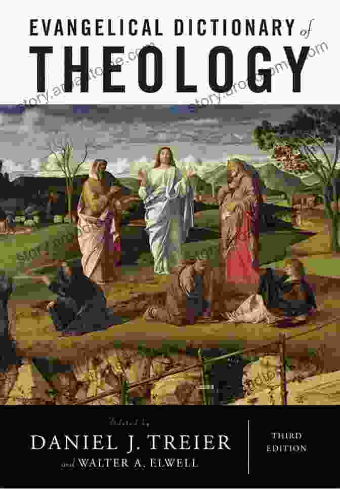 Evangelical Dictionary Of Theology Book Cover, Featuring A Vibrant Tapestry Design With Text Overlay Evangelical Dictionary Of Theology (Baker Reference Library)