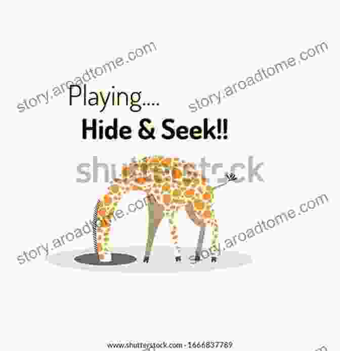 Imaginative Illustration Of A Friendly Giraffe Playing Hide And Seek In The Forest Silly Animals ABC Manon Boudreau