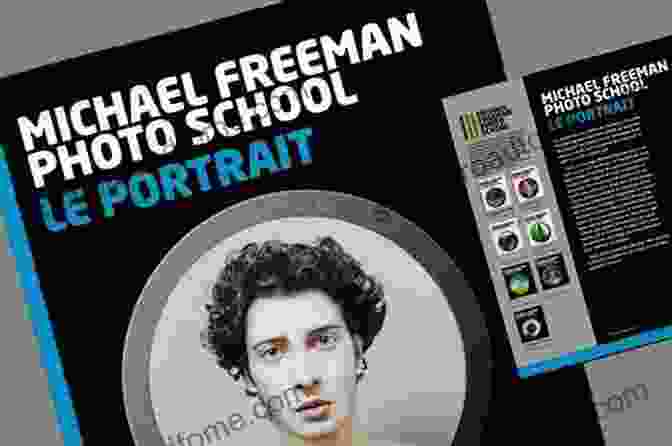 Michael Freeman Photo School Portrait Book Cover Featuring A Portrait Of A Woman With Vibrant Colors Michael Freeman S Photo School: Portrait