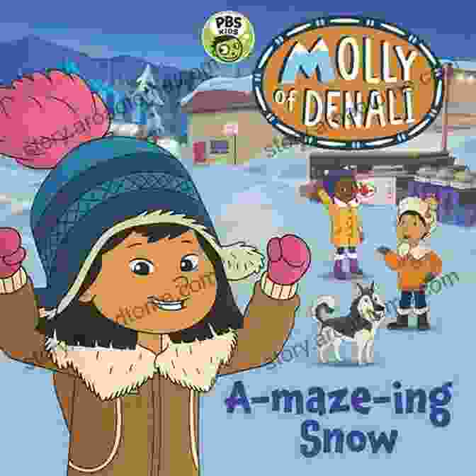 Molly Of Denali Maze Ing Snow Activity Book Cover Molly Of Denali: A Maze Ing Snow