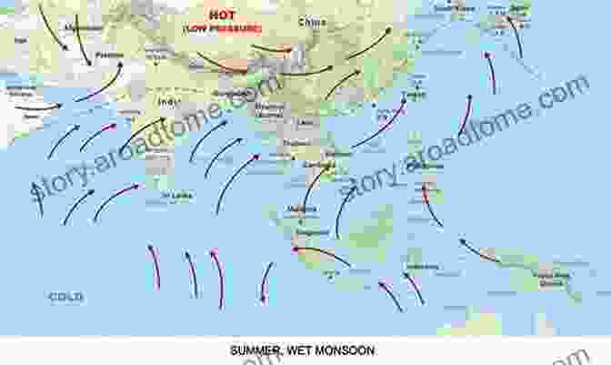 Monsoon Lands Of Asia: A Literary Journey The Monsoon Lands Of Asia