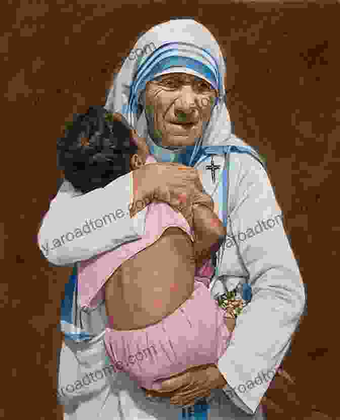 Mother Teresa Holding A Baby In Her Arms, Surrounded By Other Children. Come And See : A Photojournalist S Journey Into The World Of Mother Teresa