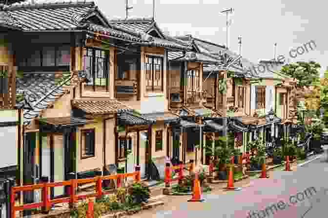 Narrow Street Lined With Traditional Japanese Houses Japanese Tokyo Scenery Part 14: Tokyo Landscape