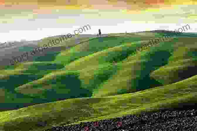 Panoramic View Of The Rolling Green Hills Of The Shan Hills Back To Mandalay Lowell Thomas