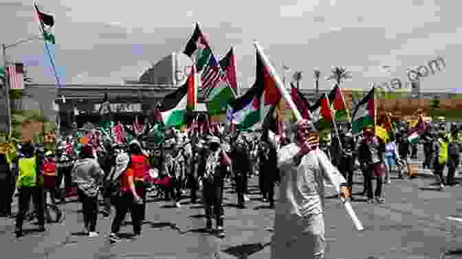 Protestors Carrying Palestinian Flags And Placards In The Occupied Territories Identity And Religion In Palestine: The Struggle Between Islamism And Secularism In The Occupied Territories (Princeton Studies In Muslim Politics)