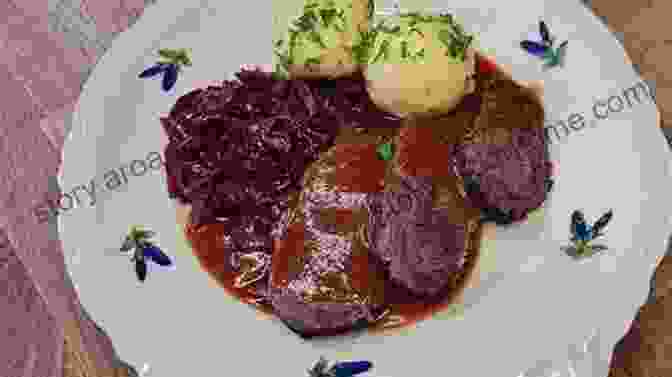 Sauerbraten With Red Cabbage And Potato Dumplings German Cuisine: Cookbook Of Autehntic German Cuisine