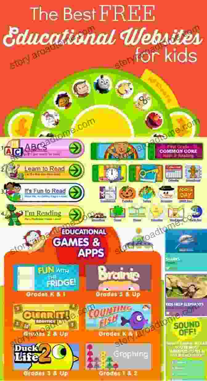 Screenshots Of Early Children's Internet Websites, Featuring Interactive Games And Activities Internet Children S Television 1997 2024