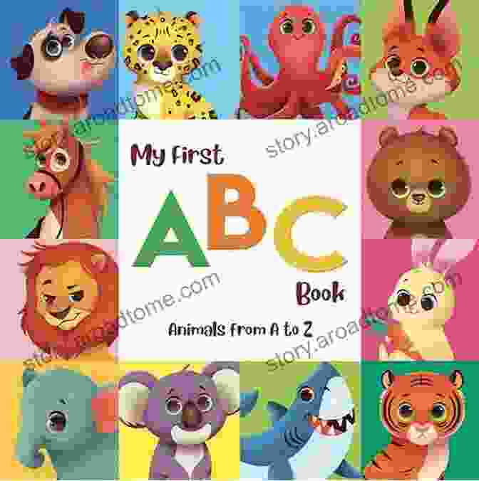 Showcase Of Silly Animals ABC Book Standing Upright With Its Colorful Cover Silly Animals ABC Manon Boudreau