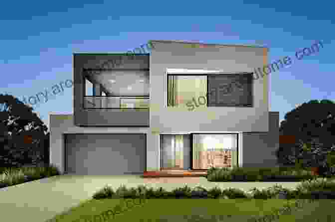 Stunning Contemporary Home Facade With Clean Lines And Floor To Ceiling Windows Nice Contemporary Home Plans M A TAOFIK