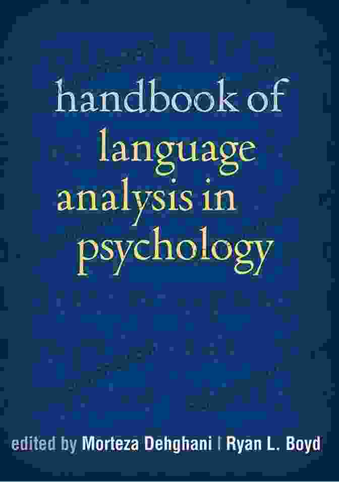 The Handbook Of Language Analysis In Psychology Handbook Of Language Analysis In Psychology