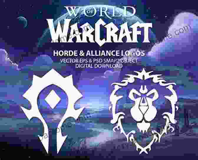 The Iconic World Of Warcraft Logo, Featuring The Horde And Alliance Crests Intertwined World Of Warcraft Guide: Tips And Tricks To Start Playing : Game Guide For Beginners