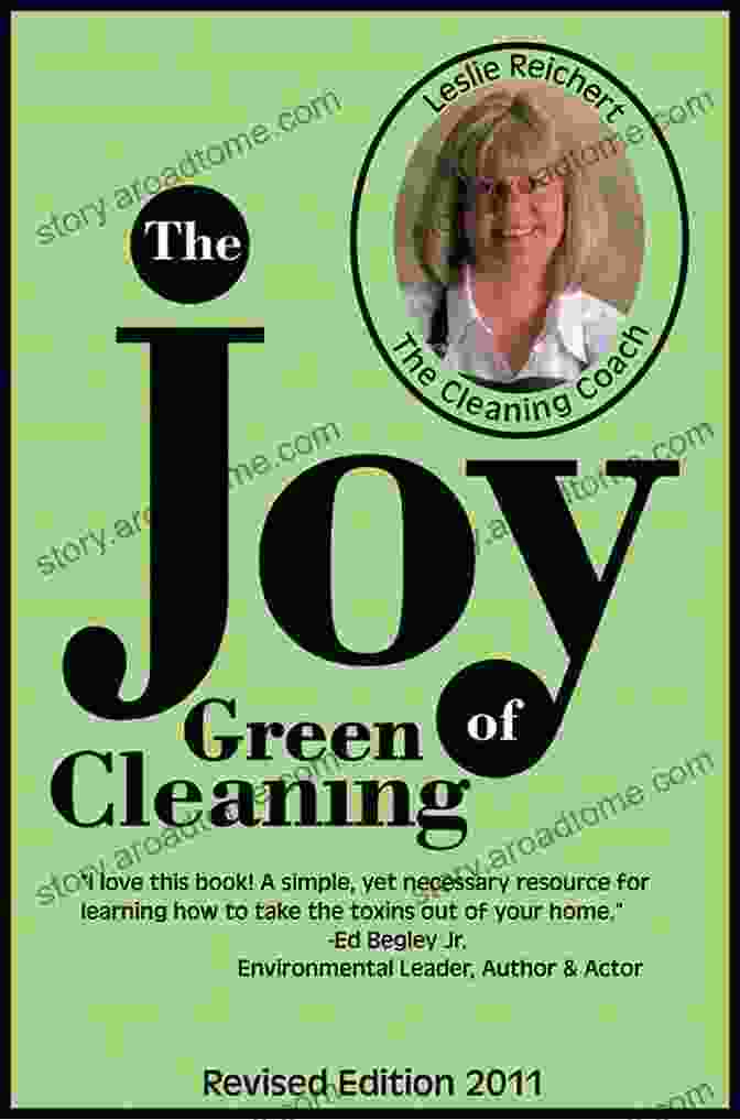 The Joy Of Green Cleaning Book Cover Showing A Woman Smiling While Holding A Bundle Of Natural Cleaning Supplies The Joy Of Green Cleaning (1)