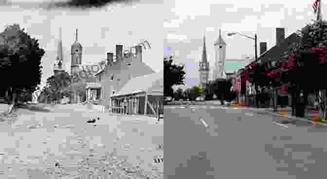 Then And Now Comparison Of Fredericksburg During The Civil War Fredericksburg (Then And Now) Tony Kent