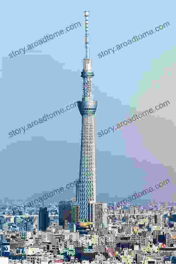 Tokyo Skytree Towering Over The City Skyline Japanese Tokyo Scenery Part 15: Tokyo Landscape