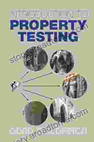 Introduction To Property Testing Oded Goldreich