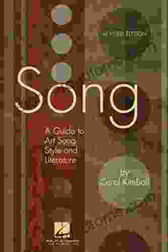 Song: A Guide To Art Song Style And Literature (LIVRE SUR LA MU)